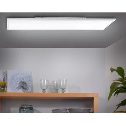 LED-Deckenleuchte 100 cm x 25 cm Weiß dimmbar für 59,99 EUR inkl. Versand