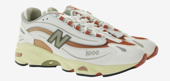 New Balance 1000 für 90€ 👟 - Retro-Sneaker, ABZORB-Dämpfung, Echtleder