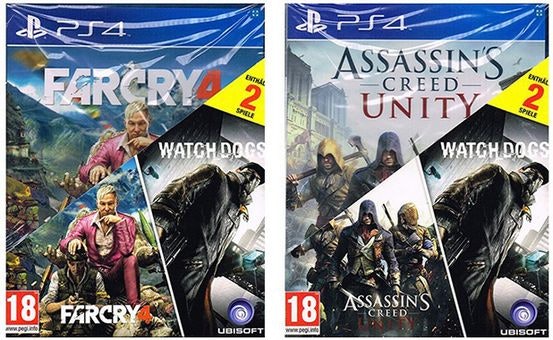 Spielset PS4 und Xbox One für je 39,90