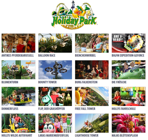 7€ Rabatt pro Person auf Tageseintritt für HolidayPark in Rheinland-Pfalz