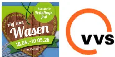 Maß Bier umsonst für VVS Abo- und Jahreskarten-Inhaber auf dem Frühlingsfest am 20.04.2026 auf dem 86. Stuttgarter Frühlingsfest
