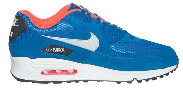 Nike Air max 90 essential für 86€ - Herren Sneaker - Dark Electric Blue/Light Stone
