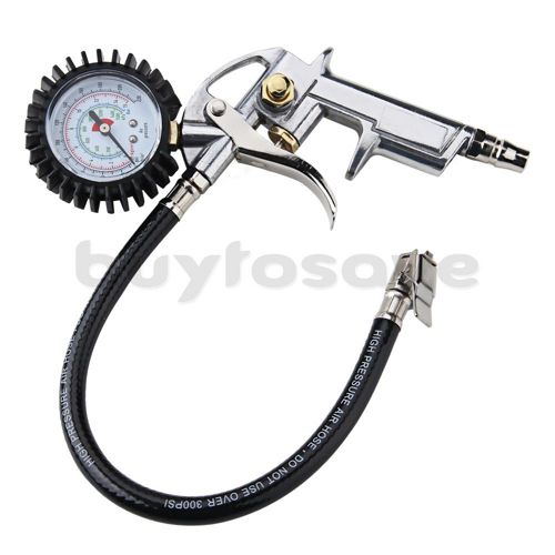 Druckluftpistole mit Manometer Reifenprüfer bis 15 BAR für 8,99€ inkl. Versand