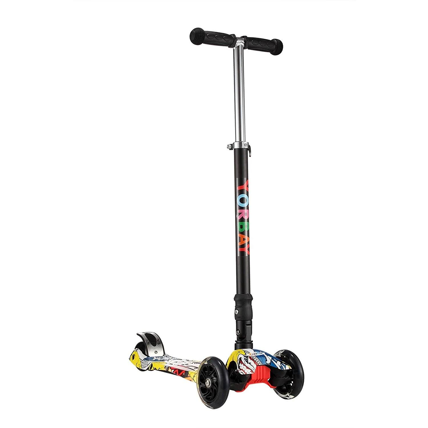 Yorbay Kinder Scooter mit LED Rollen für 32,99€