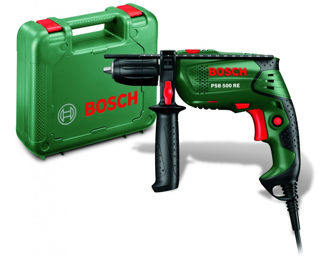 Bosch Schlagbohrmaschine Psb 500 Re Im Koffer schnaeppchenfuchs.com