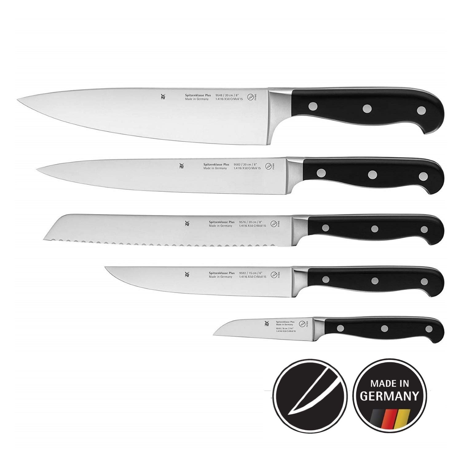 WMF Spitzenklasse Plus Messerset 5 tlg. (1894989992) für 109,95 EUR inkl. Versand