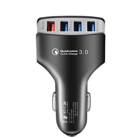 4 Port Qualcomm QC3 Auto-Ladeadapter für 2,43€ inkl. Versand
