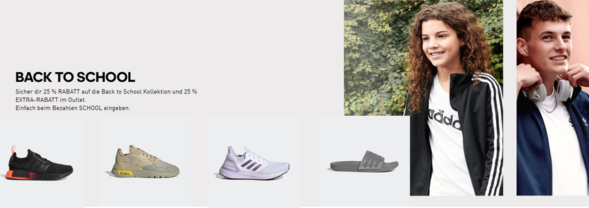 Letzter Tag! 25% Extra-Rabatt im Back to School Sale bei Adidas 👟❤ – z. B. Adidas L.A. Trainer 2.0 für 64€