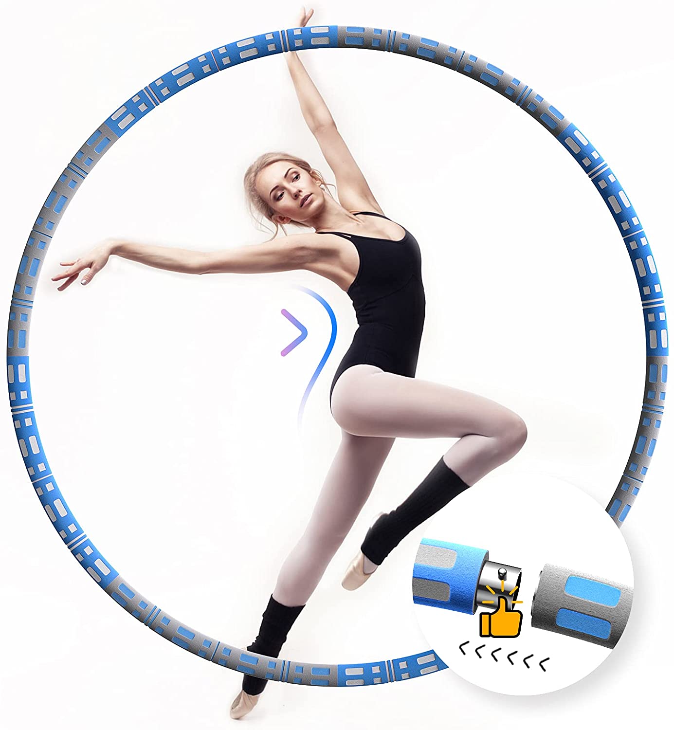 Aikove Hula Hoop Reifen Erwachsene für €9.99