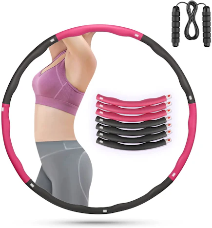 Hula Hoop Reifen Abnehmbarer mit Springseil für 9,99 Euro