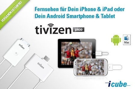 tivizen Pico für 59€ - mobiler DVB-T-Empfänger für iPhone/iPad