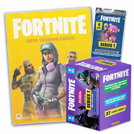 Fortnite Sammelkarten Serie 1 - Sammelalbum Mappe Blasterbox