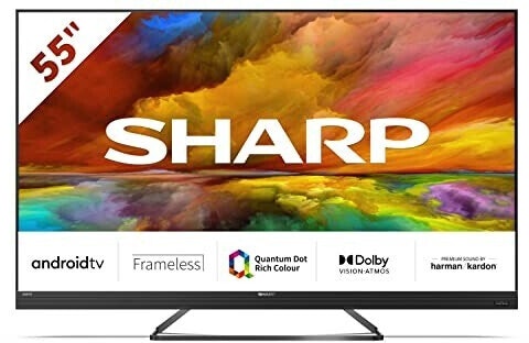Sharp EQ3EA für 592€ – 55" 4K Ultra HD TV mit Android 11 und lebhafter Farbwidergabe
