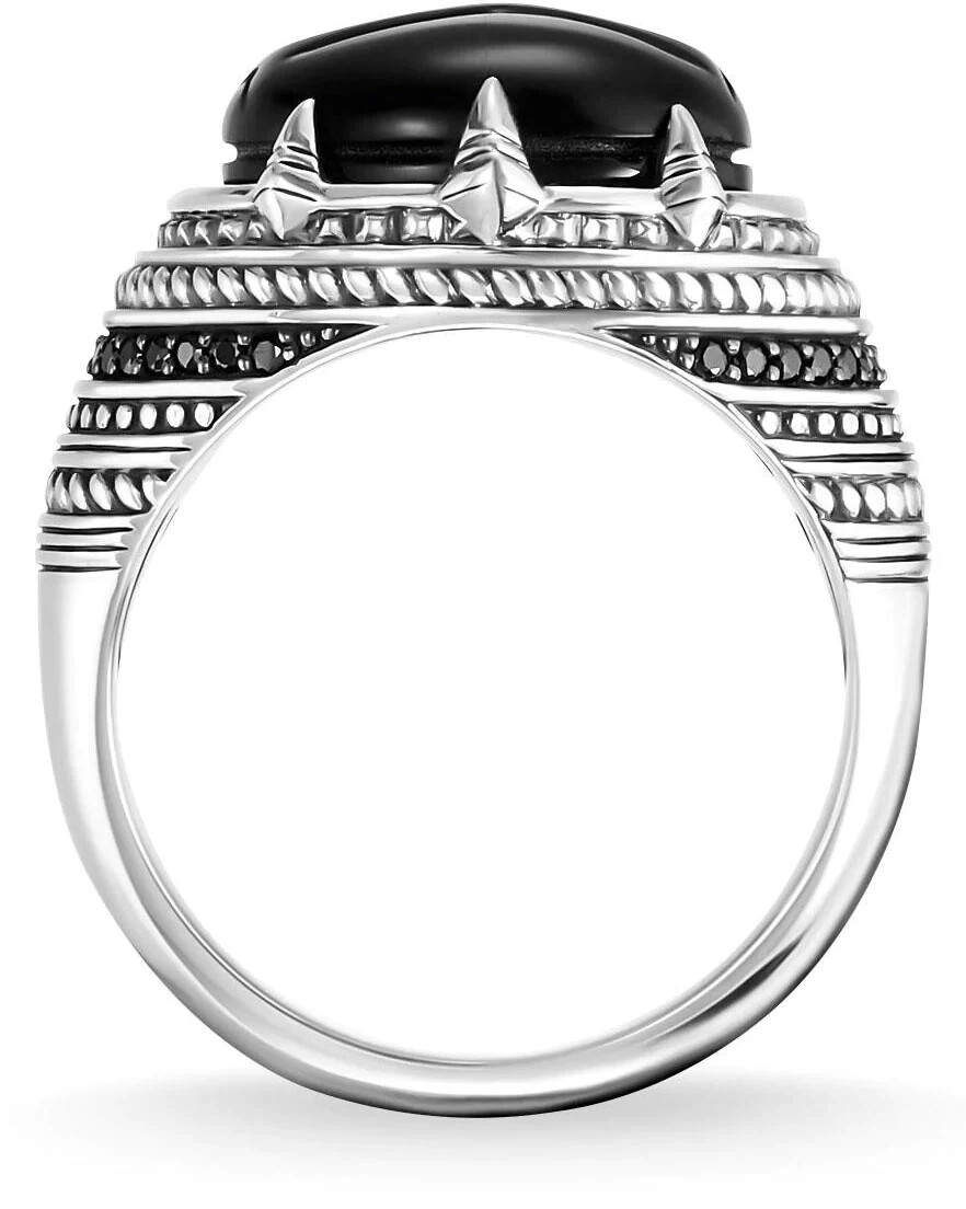 32,87€ auf Thomas Sabo Totenkopf Herrenring (TR2214-705-11-62) sparen