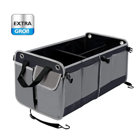 Kofferraum Organizer Auto 65* 35,5* 32,5 cm, 12 Taschen, 3 Fächer für 18,67€