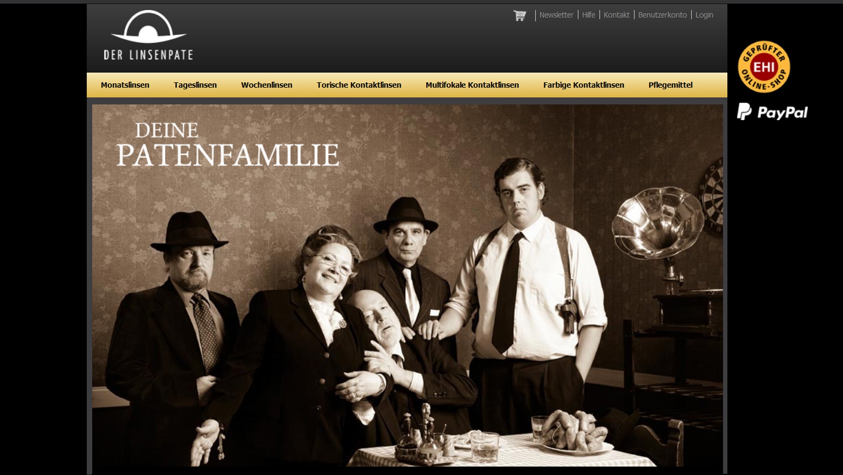 Linsenpate Familienfoto