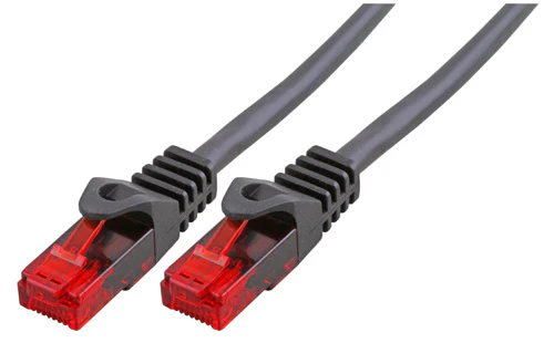 10m-CAT.5e-Gigabit-Patchkabel-Netzwerkkabel-schwarz-LAN-DSL-Kabel-Netzwerk
