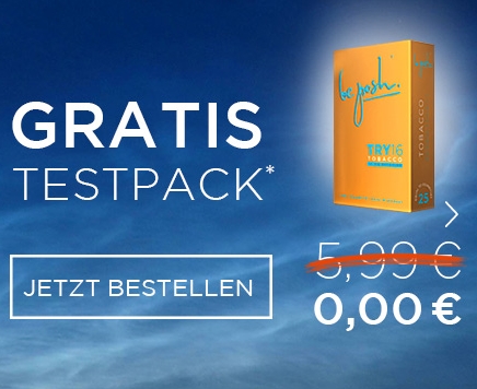 Gratis E-Zigarette von Be Posh (16mg Tabak, Menge von 25 Zigaretten)