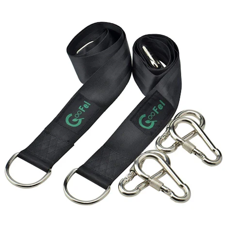 1 Paar Swing Hanging Gurt Kit Aufhängeset für Schaukel Hängematten /Camping Nylon Befestigungsset, Nur 10,99EUR!!!