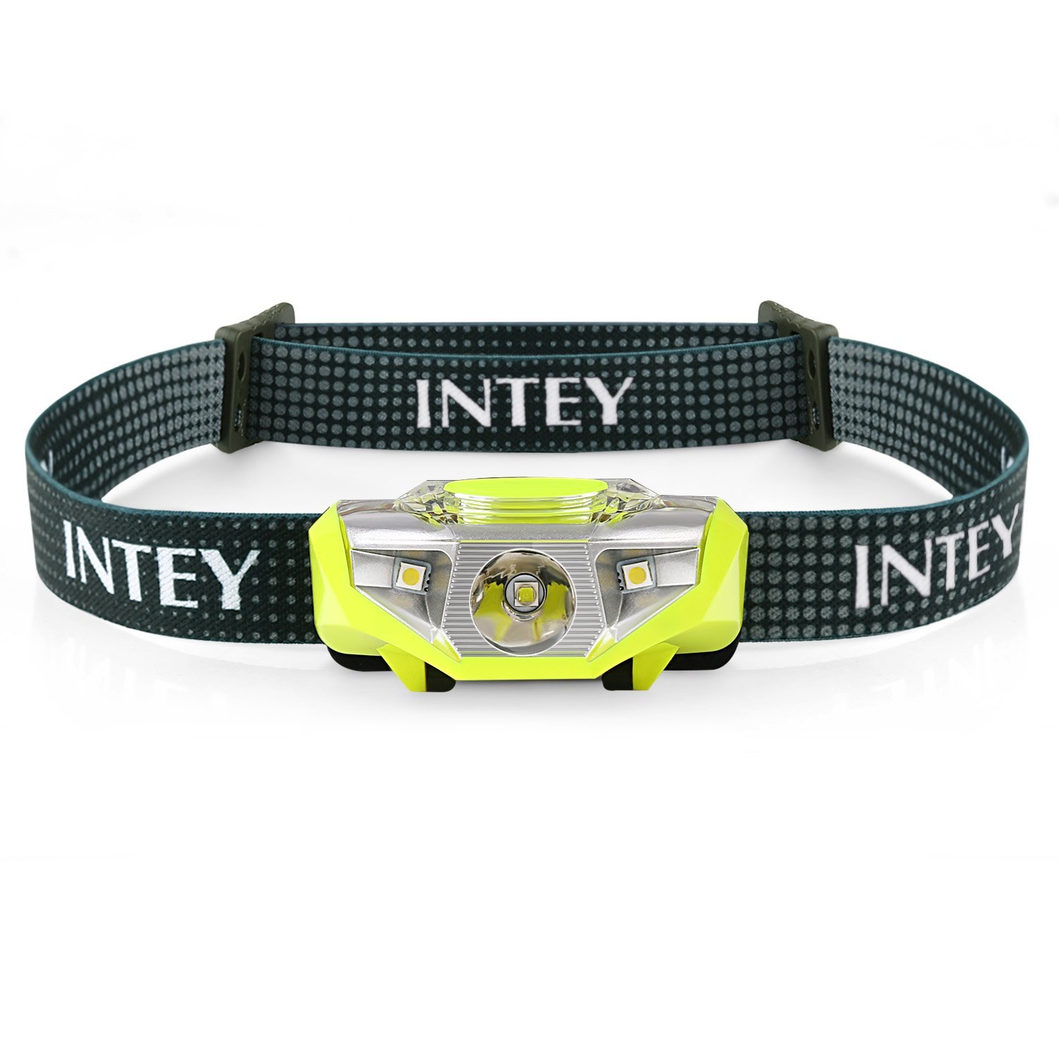 INTEY Stirnlampen LED Kopflampe CREE-XPG mit Verschiedenen Lichtmodi, IPX5 Wasserdicht 