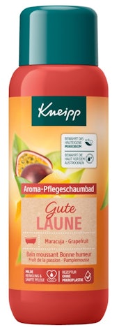 Kneipp Gute Laune für 2€ - 400ml Aroma-Pflegeschaumbad, natürliche Öle aus Maracuja & Grapefruit (Prime)