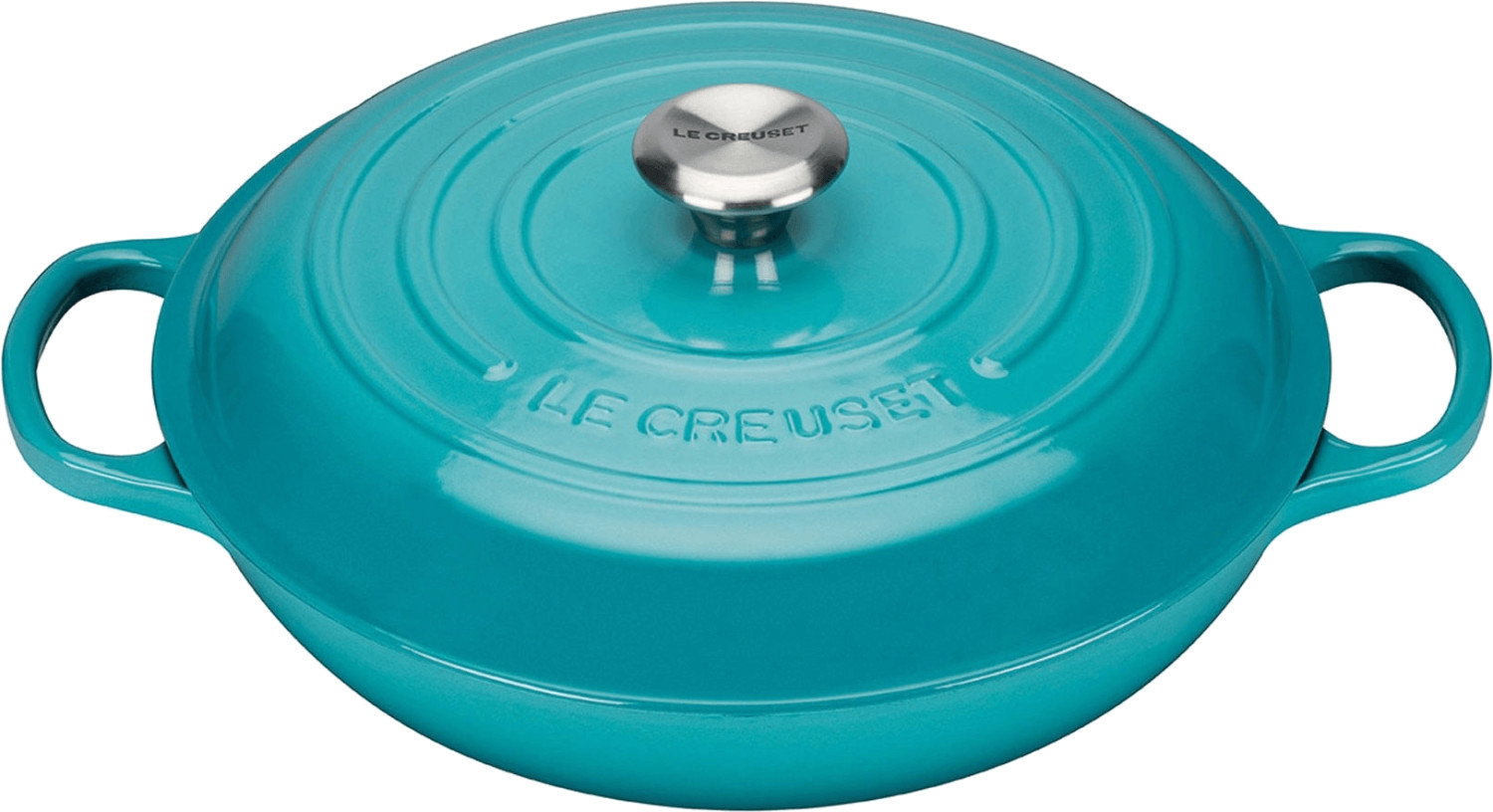 Le Creuset Signature Gourmet-Profitopf rund 30 cm karibik mit 71,33€ Rabatt