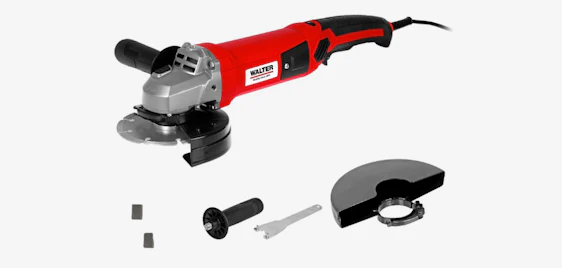 Volle Power für eure Projekte! 🛠️ WALTER Winkelschleifer mit Softgrip für nur 38€