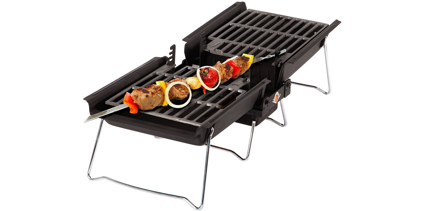 Son of Hibachi für 60€ - Holzkohlegrill für unterwegs mit Tragetasche