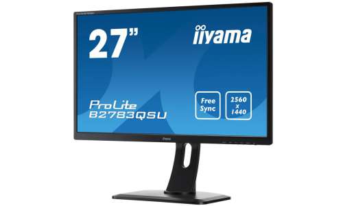 Iiyama ProLite WQHD LED-Monitor "B2783QSU-B1" mit 27 Zoll für 178€
