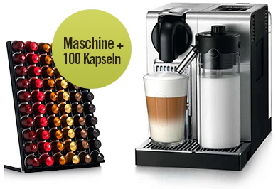 Kaffeemaschine + 100 Kapseln gewinnen