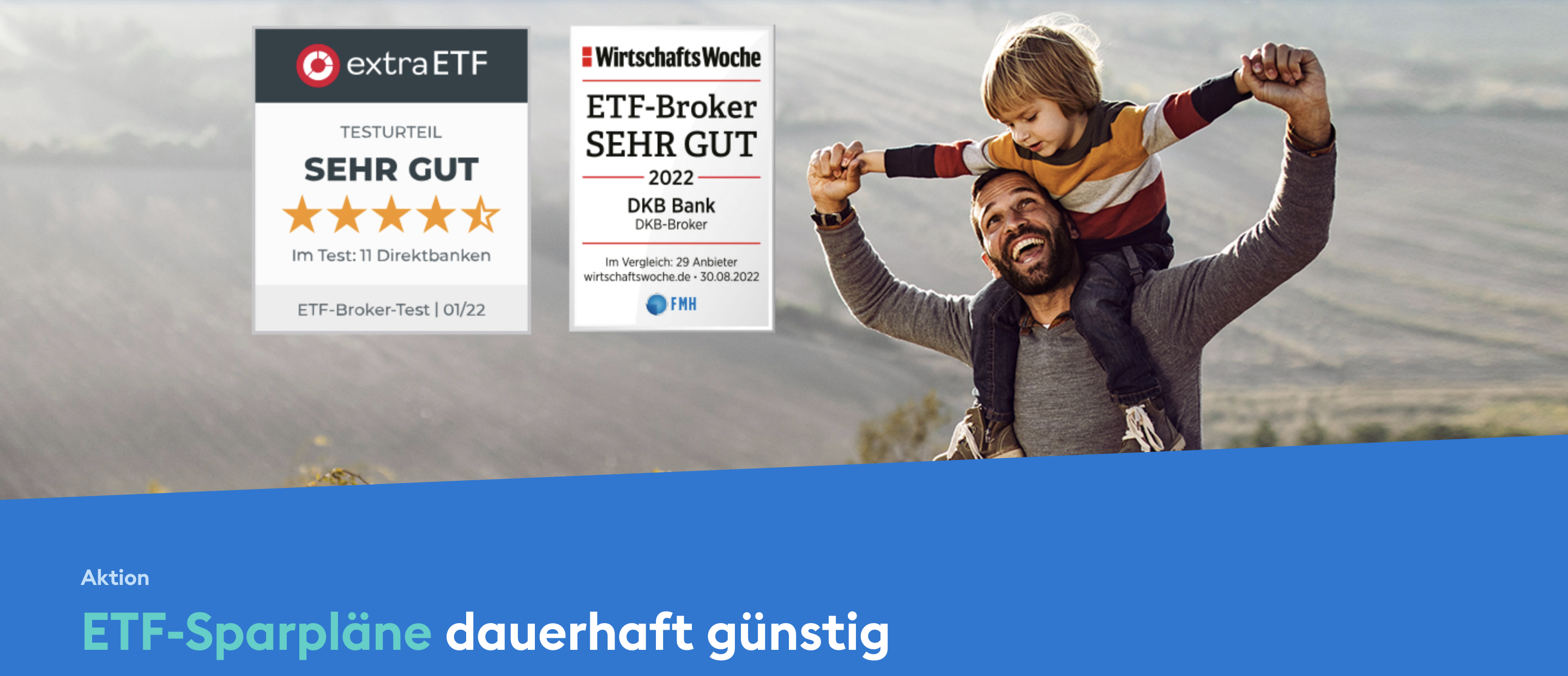 Jetzt kostenlos! ETF-Sparpläne bei der DKB-Bank 🤑 – mehr als 450 Anbieter in der Aktion!