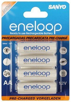 8 x Sanyo Eneloop AA-Akkus mit 2000 mAh für 14,99€