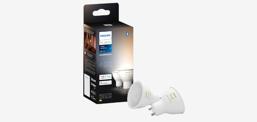 2x Philips Hue White Ambiance GU10 für 30€ - warm- bis kaltweißes Licht