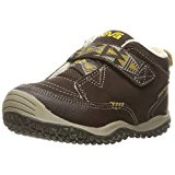 Teva Baby Jungen Natoma Lauflernschuhe, Schwarz, 24-25