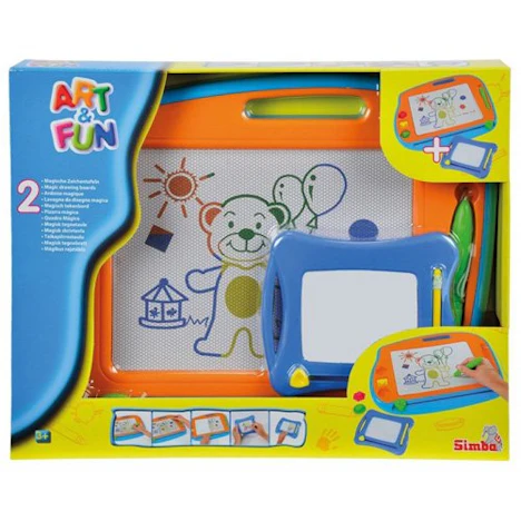 Amazon - Simba 106332216 - Art & Fun 2 Maltafeln 40 x 29 cm und 16 x 13 cm 12,66 Euro