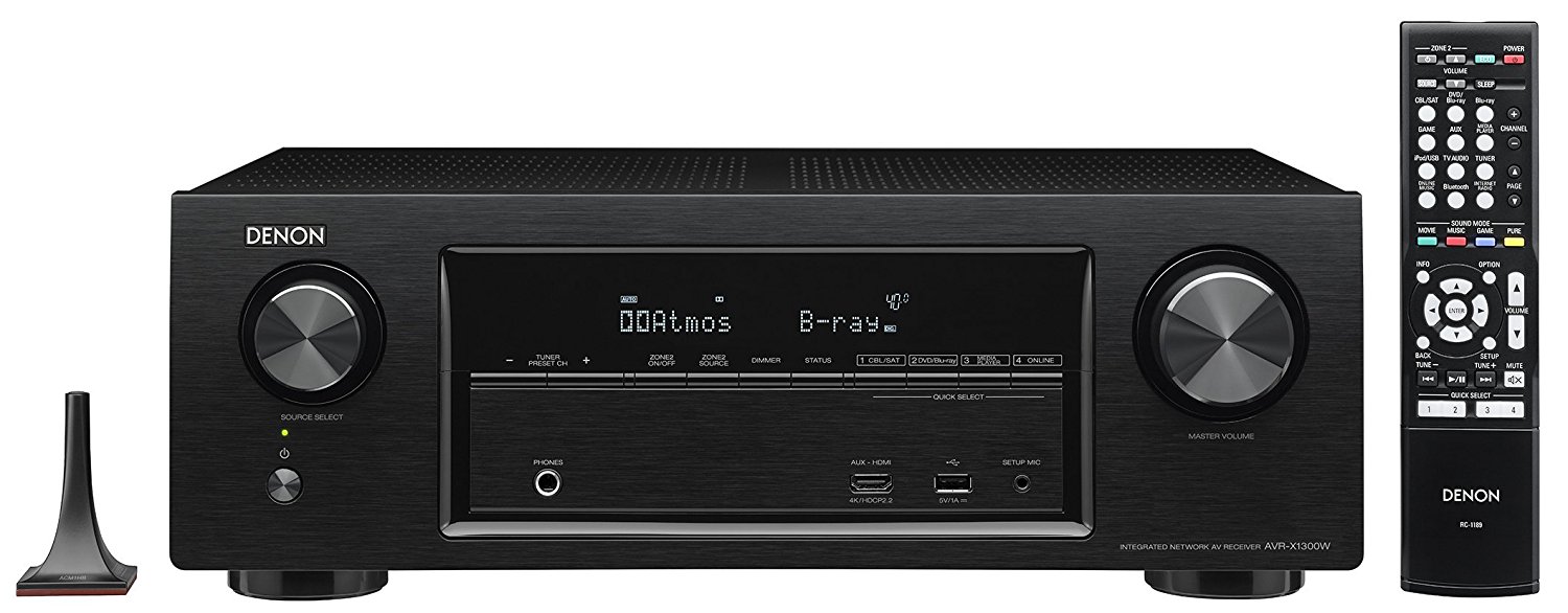 Denon AVR-X1300 für 300€ - Surround AV-Receiver mit WLAN, Bluetooth, Spotify Connect *Update*