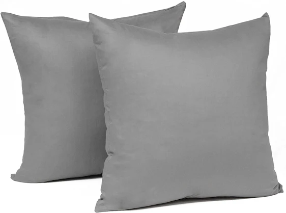 2X Kissenbezug Kissenhülle 100% Baumwolle