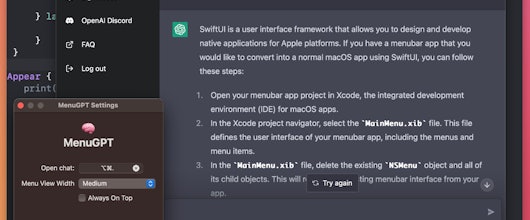 ChatGPT als Anwendung auf dem iMac » Statt Browseranwendung als App verfügbar