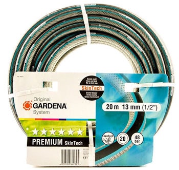 Gardena Premium SkinTech für 35€ - Gartenschlauch 20m, 48 bar, Anschlussdurchmesser: 1/2 Zoll *UPDATE*