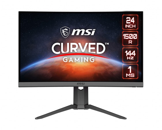 MSI Optix G24C6P für 178€ - Curved FullHD Monitor mit 1ms Reaktionszeit und 144Hz