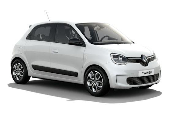 Renault Twingo Equilibre SCe 65 (65PS) in Weiß für 135€ im Monat zzgl. 1019€ Bereitstellung – im Privatleasing über 60 Monate mit 10.000km jährlich
