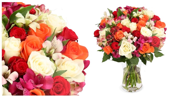 Sunset-Blumenstrau--