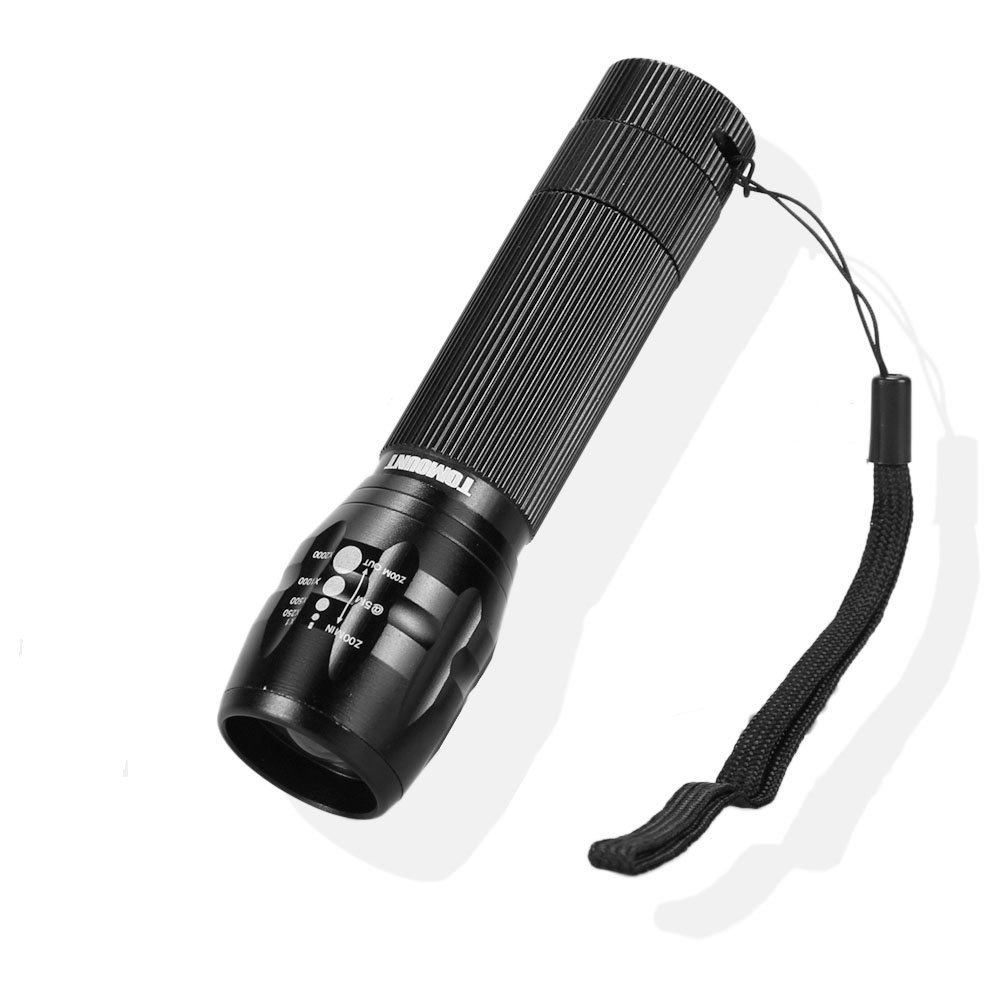 NUR 4,19€ für LED Alu Taschenlampe 480LM 15W 