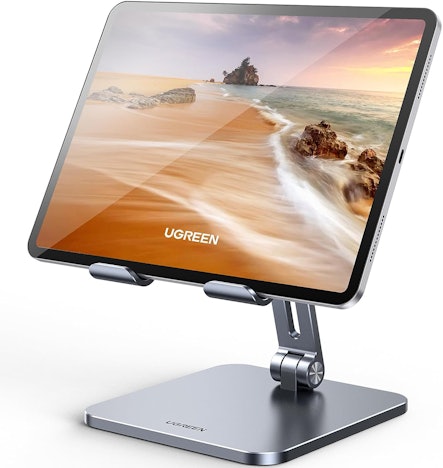 UGREEN Tablet Ständer für 22€ - aus Aluminium, neigbar & verstellbar bis 12,9 Zoll (Prime)
