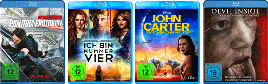 Blu-ray und DVD-Angebote bei Amazon *UPDATE*