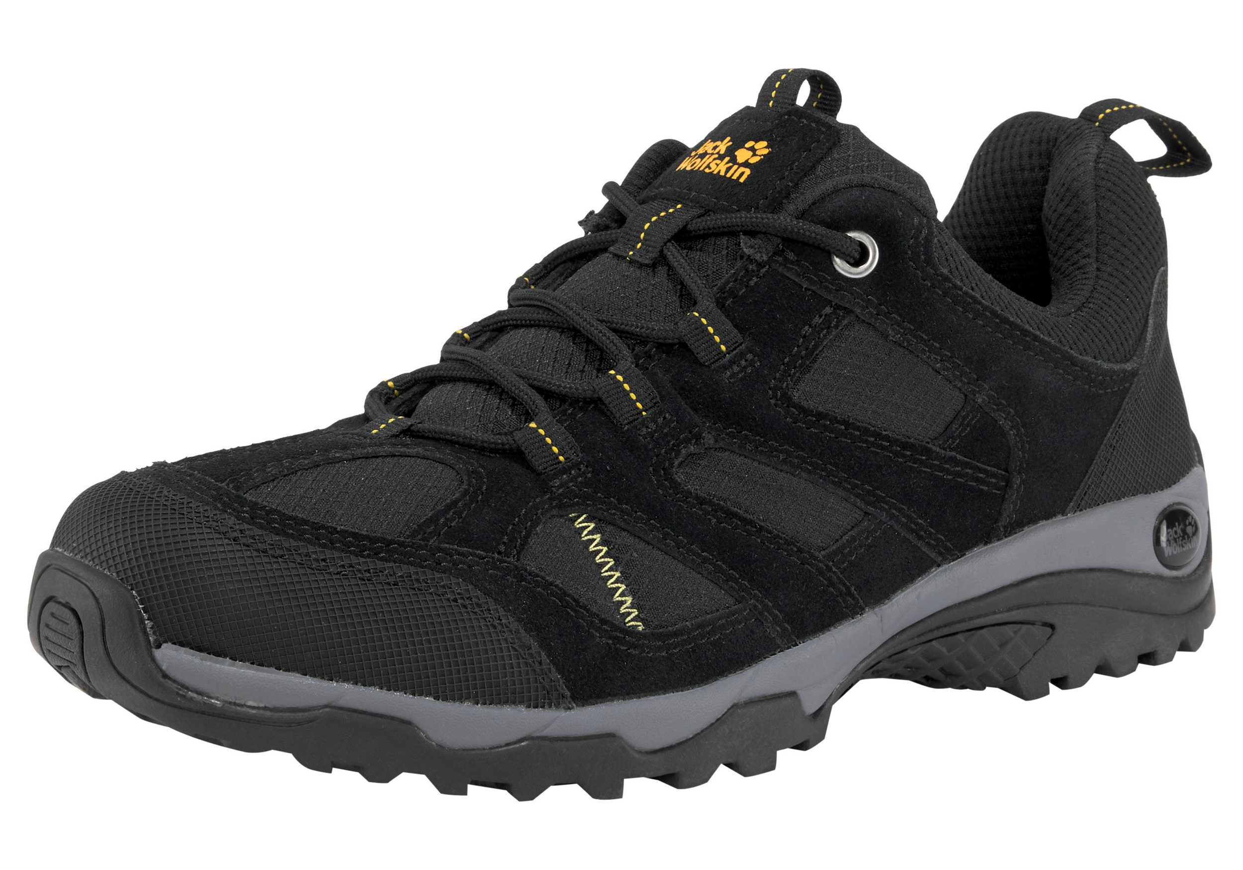 Jack Wolfskin Great Hike Low für 63€ - Wanderschuhe für Herren aus Velours und Textil