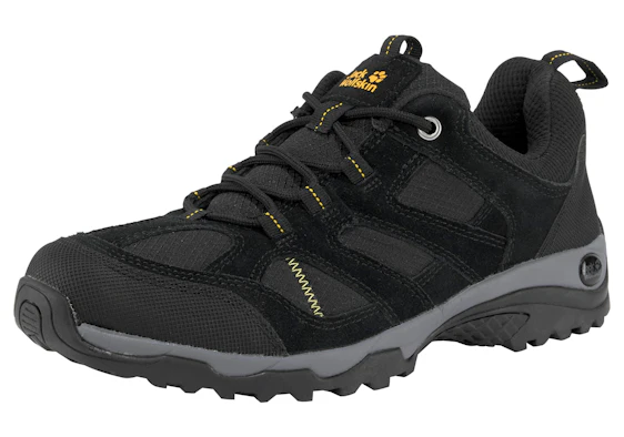 Jack Wolfskin Great Hike Low für 63€ - Wanderschuhe für Herren aus Velours und Textil