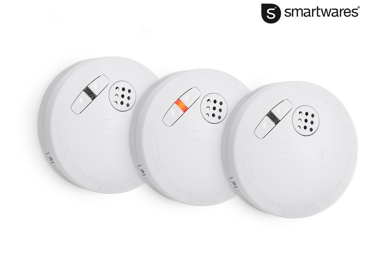 3x Smartwares Rauchmelder für 23,90 EUR inkl. Versand