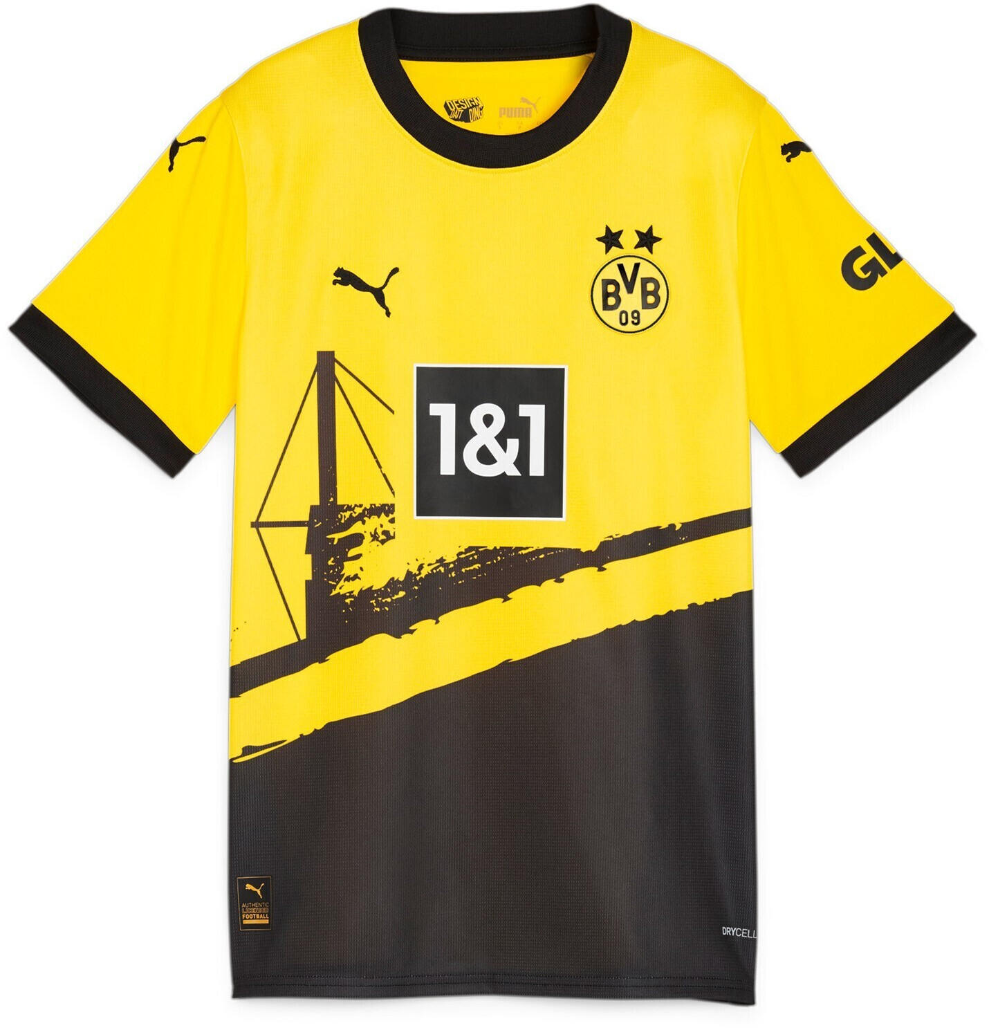 Puma BVB Herren Heim-Trikot für 60€ - Saison 2023/24, Größe S bis 3XL