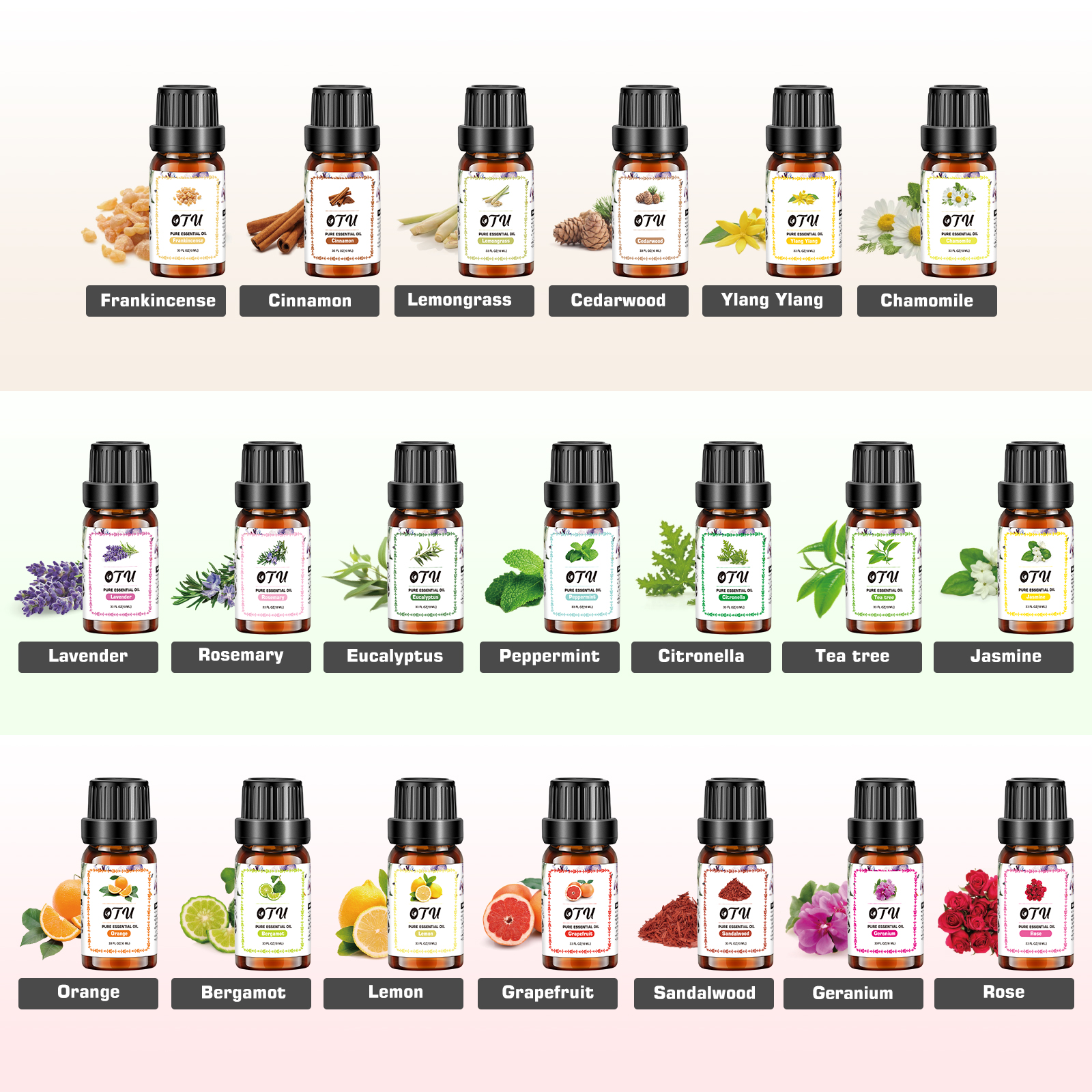 50% off Txin ätherische Öle reduziert, z.B. 20 x 10ml  (statt 40.99€)